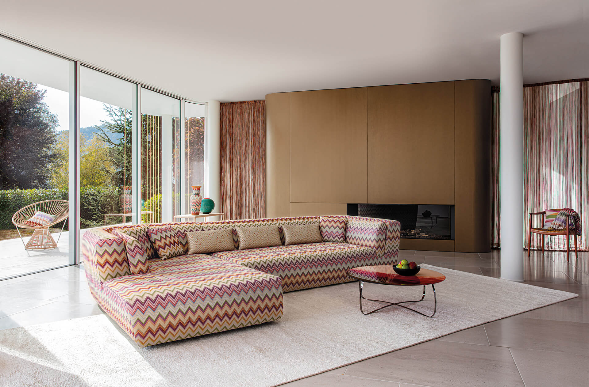 Missoni Home – kleurrijk Italiaans interieurtextiel met iconische zigzagpatronen