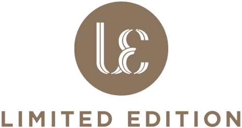 Logo van Limited Edition – Belgisch tapijtmerk bij Nuances in Leuven