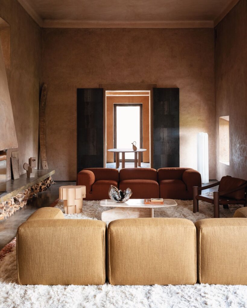 Tacchini Le Mura modulair systeem Mario Bellini